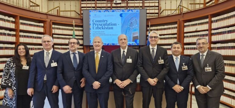 Tra Italia e Uzbekistan opportunità di crescita per l’interscambio