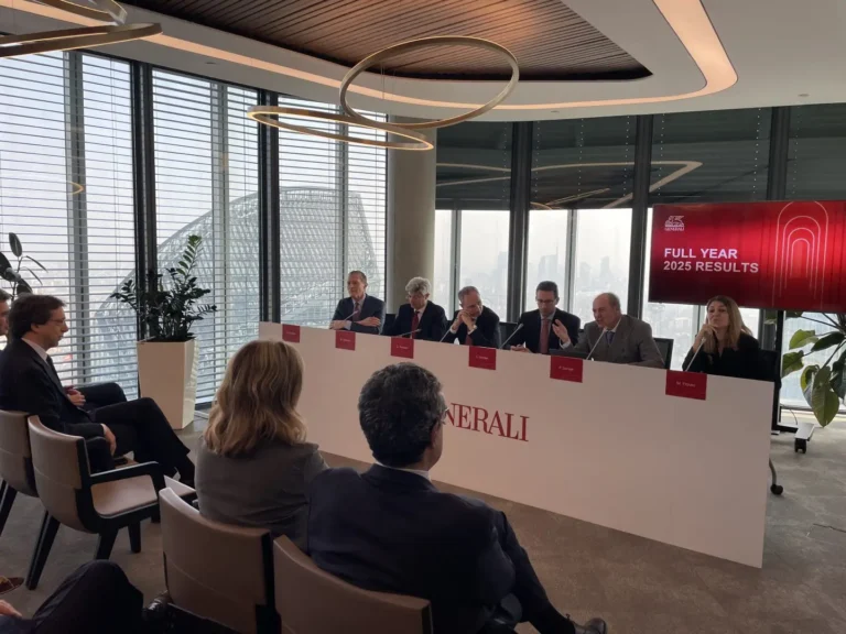 Generali, nel 2025 utile netto a 4,3 miliardi