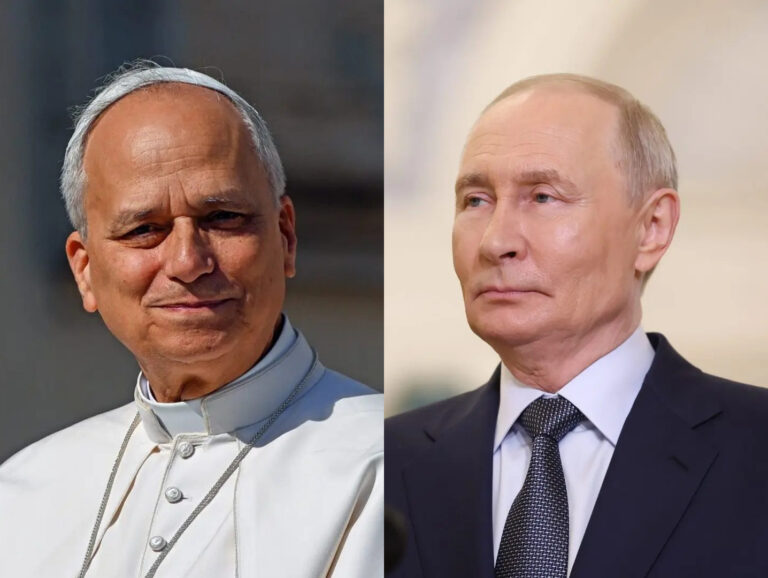 Telefonata tra Leone XIV e Putin, il Papa chiede una tregua per la città ucraina di Oleshky