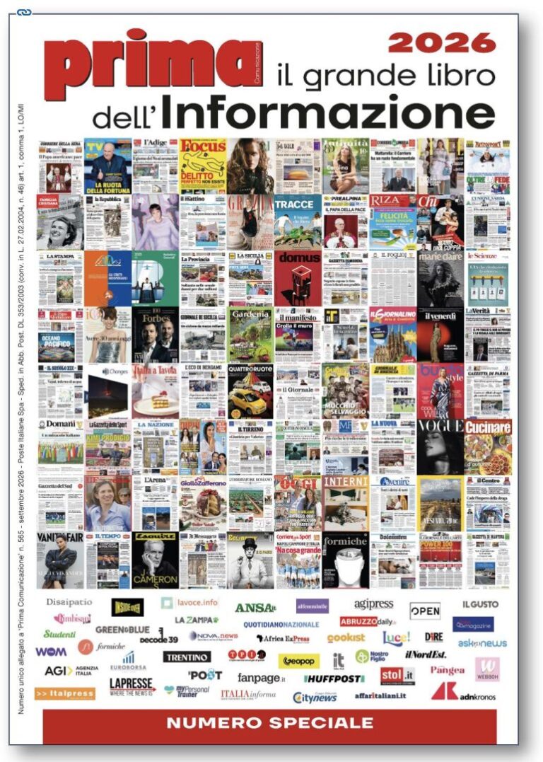 Nel “Grande Libro dell’informazione 2026” le novità dell’editoria italiana